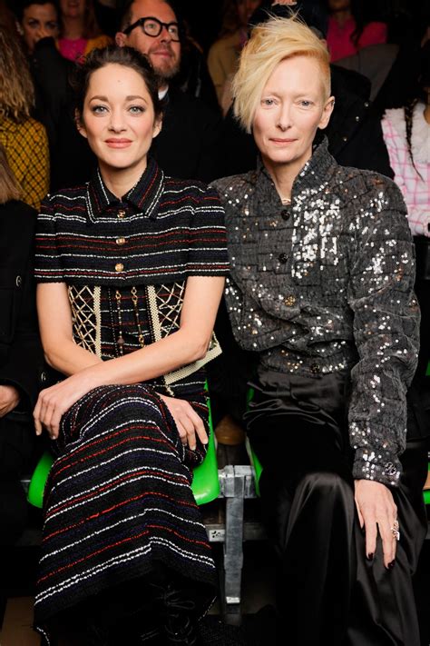 chanel haute couture show location|Chanel fashion show front row.